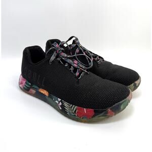 NOBULL SuperFabric Trainer Impact Sneaker Black Tropical Women’s 8 / Men’s 6.5
